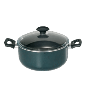 Emerald Green Non‑Stick Deep Pot – Versatile Kitchen Essential